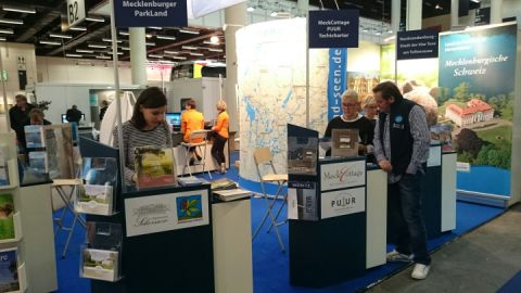 Messestand Mecklenburgische Seenplatte, REISEN HAMBURG 2016