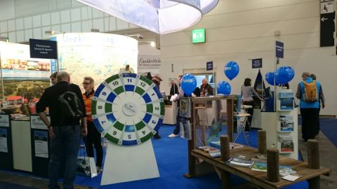 Messestand Mecklenburgische Seenplatte, REISEN HAMBURG 2016