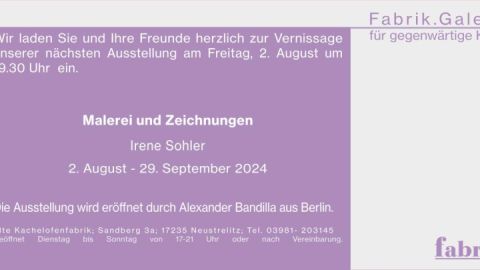 Ausstellung Irene Sohler