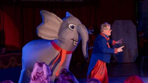 Clowns im Weihnachtscircus