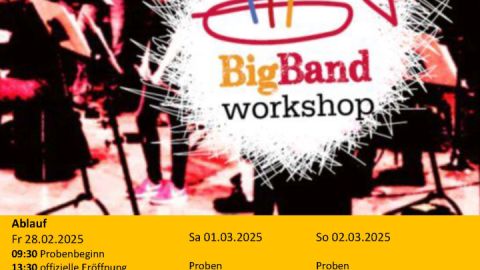 Plakat 28. Internationaler Workshop für Jugend-Bigbands