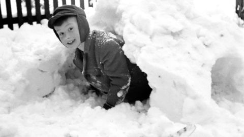 Schneehöhle 1962