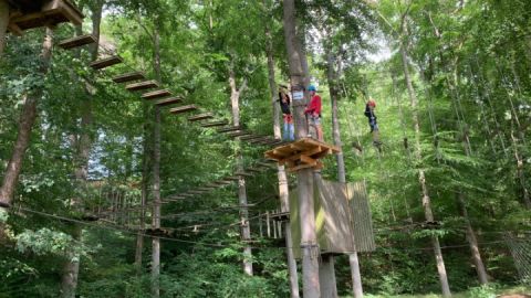 Kletterpark Plau Seilparcours