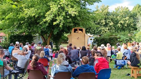 Feriendorf großer Labussee - Veranstaltung Puppenspiel