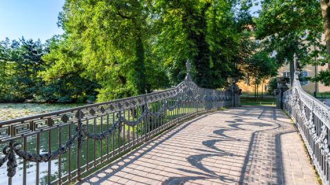 Brücke zum Schloss Mirow