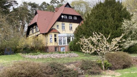 Südansicht Gartenhaus am Inselsee