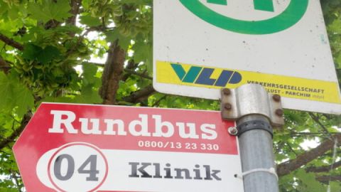 Rundbus Plauer See Krankenhaus