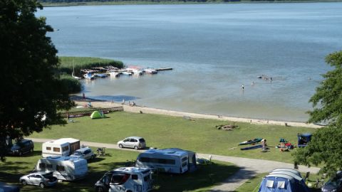 Badestrand am Campingplatz