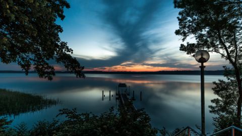 Traumhafter Ausblick vom Seehotel Heidehof