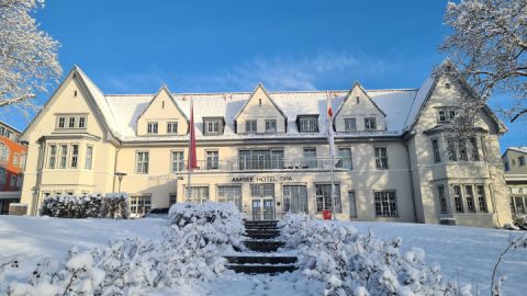 SPA Hotel Amsee im Winter