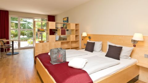 gemütliches Zimmer im Hotel Amsee