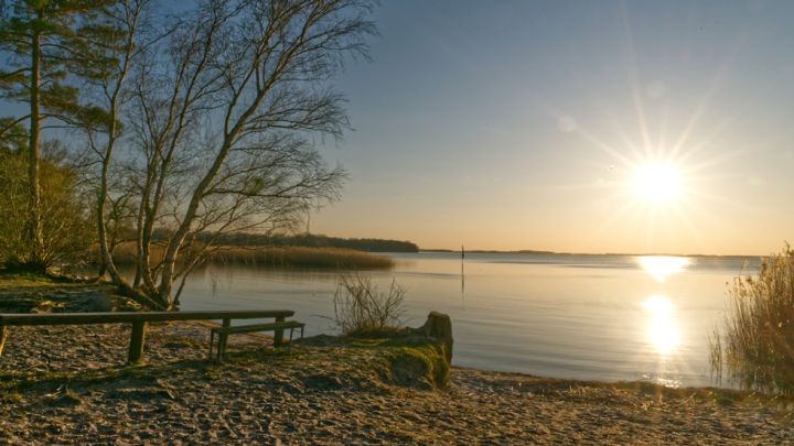 Strand in Boek