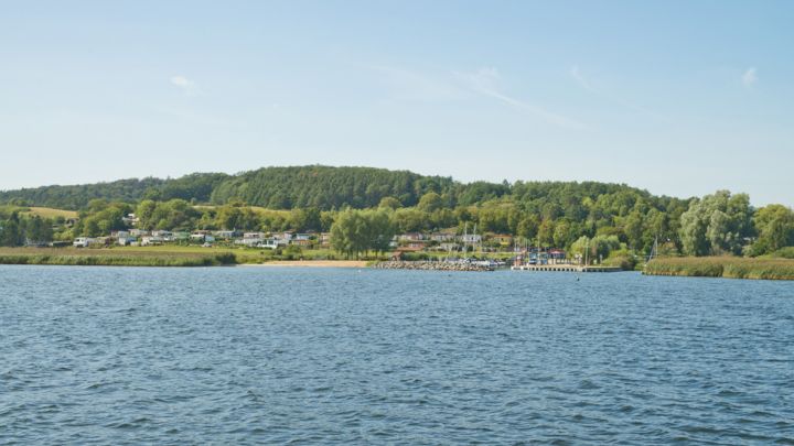 Blick auf Salem auf der Kanu-Tages-Tour - von Salem nach Malchin