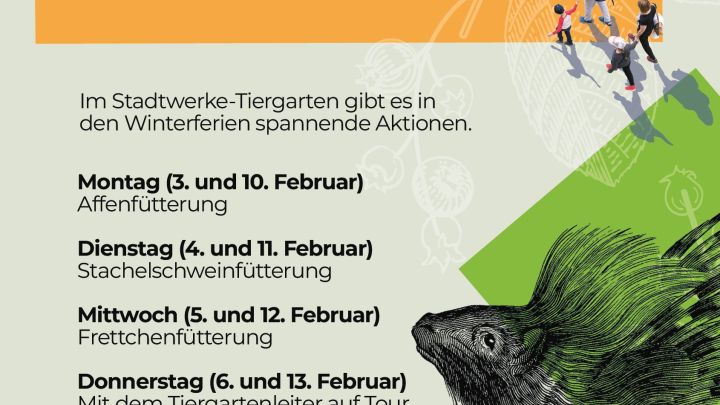 Ferienangebot im Tiergarten