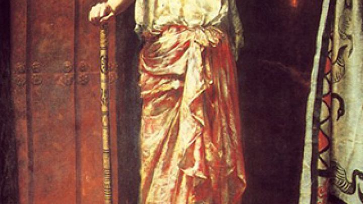 John Collier (1850-1934) "Clytemnestra", 1882, Öl auf Leinwand