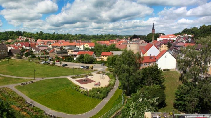 Burg Stargard Stadtpanorama