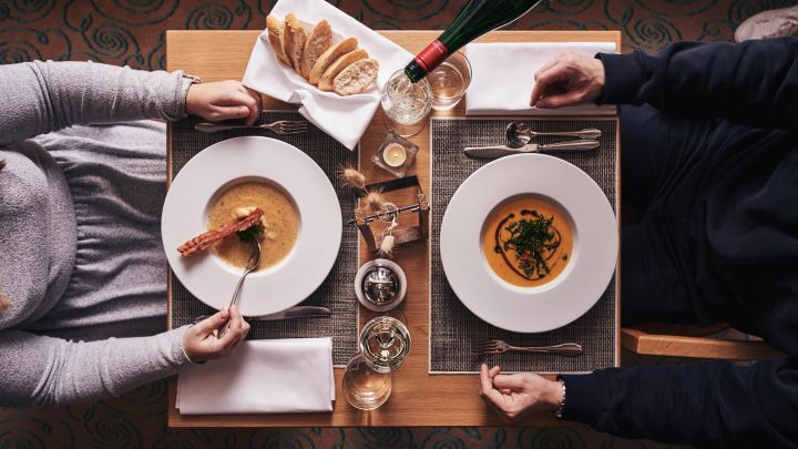 Abendessen im Retsaurant - Das Hotel Nordperd & Villen