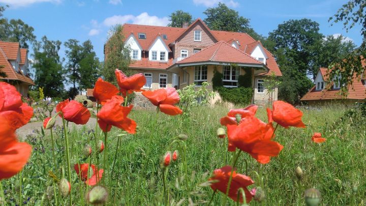 Deutschland erstes Bücherhotel, in der Nähe von Güstrow gelegen