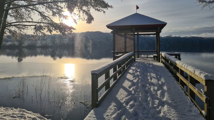 wundervolle Schneewelt am Tiefwarensee